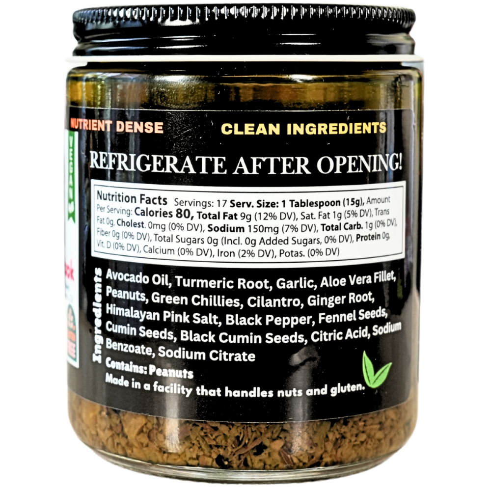 Cilantro GreenChilli Oil