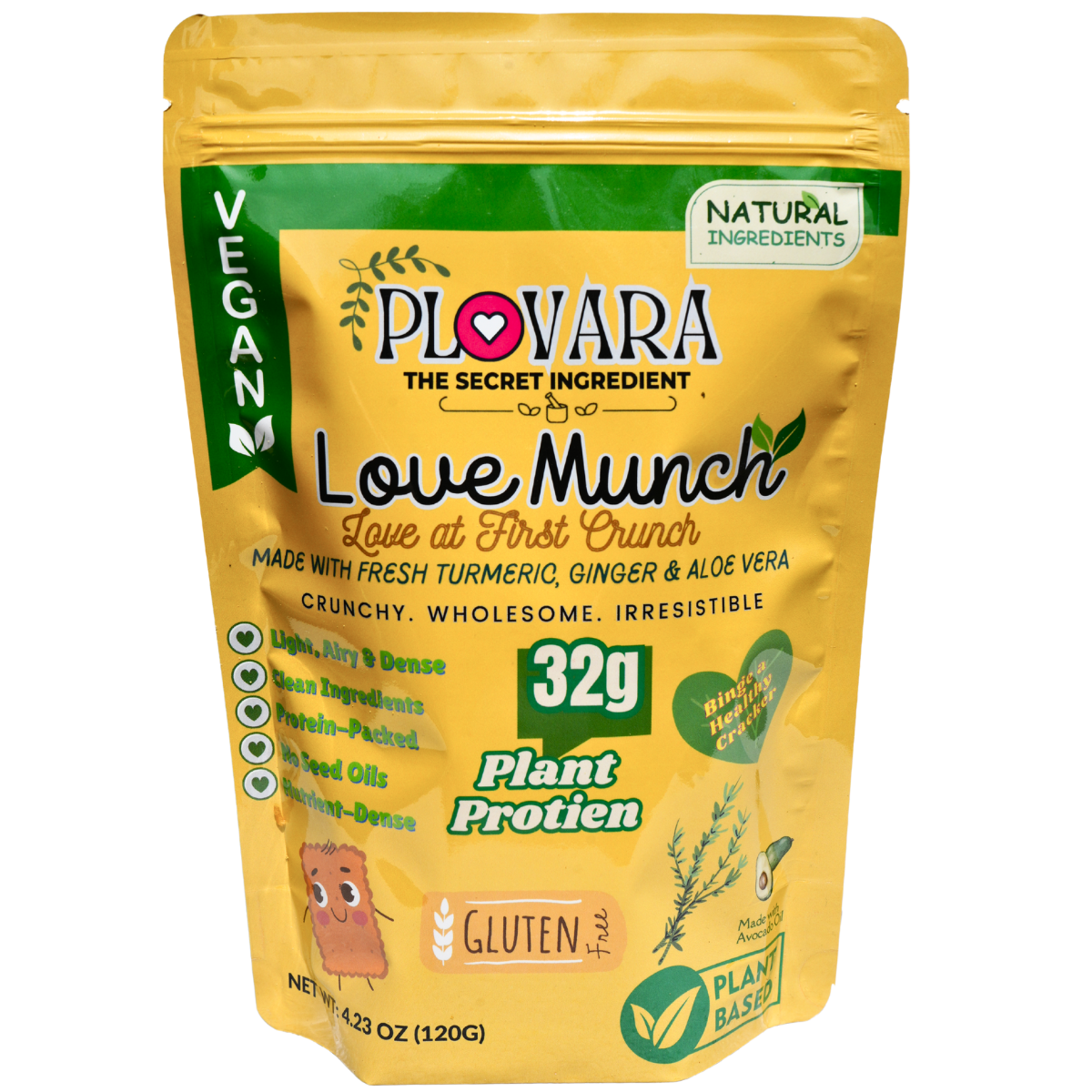Love Munch - Plant Protien Cracker