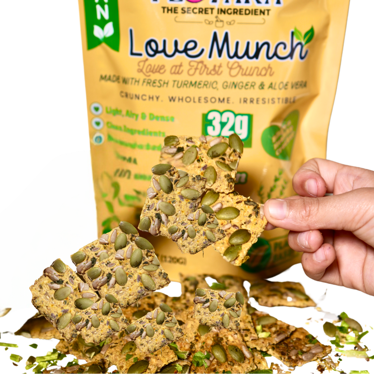 Love Munch - Plant Protien Cracker