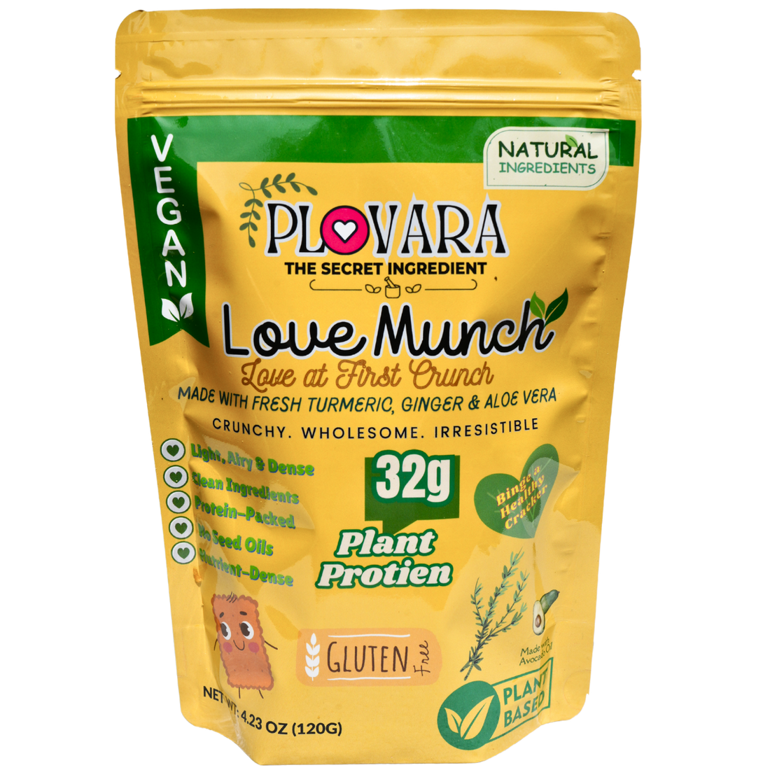 Love Munch - Plant Protien Cracker